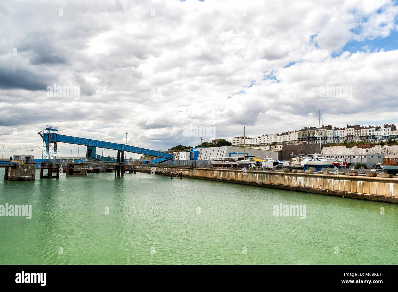 Dock yard and harbour Ramsgate, Kent, England Stock Photo Alamy