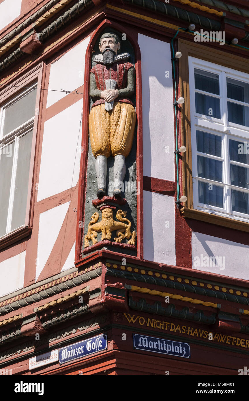 Altstadt Alsfeld, Hessen, Deutschland, Europa Stock Photo