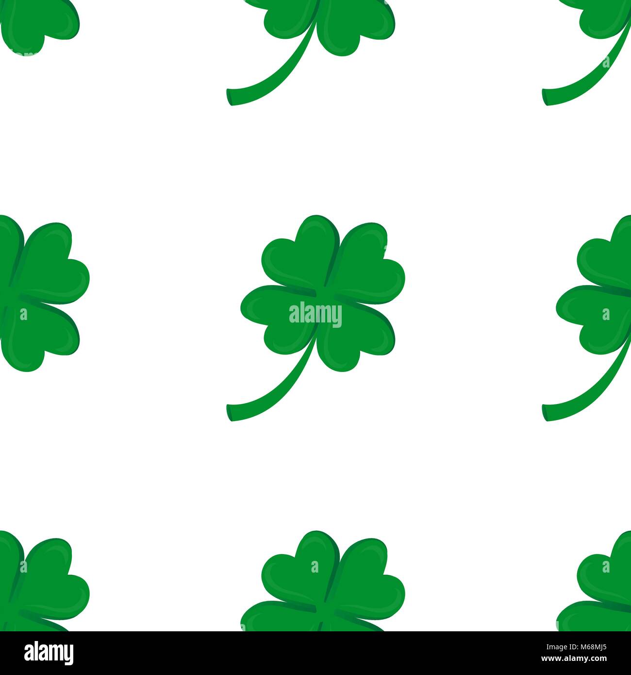 Seamless background, Irish clover Stock Vector Image & Art - Alamy