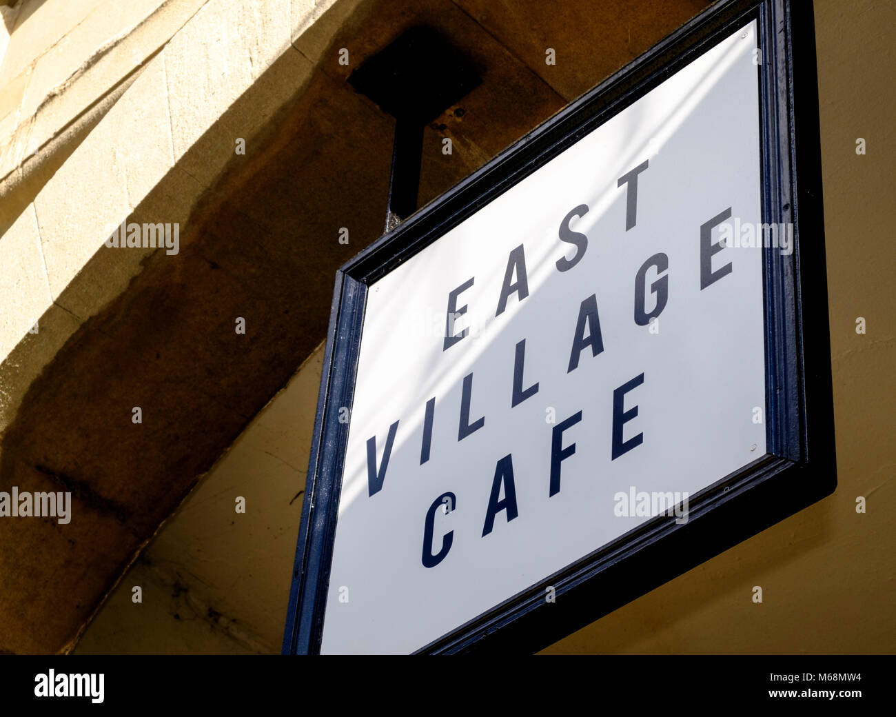 Around Clifton Village in Bristol england UK East village Cafe Stock Photo