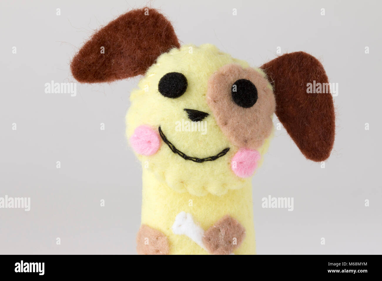 Dog doll,finger puppet Stock Photo Alamy