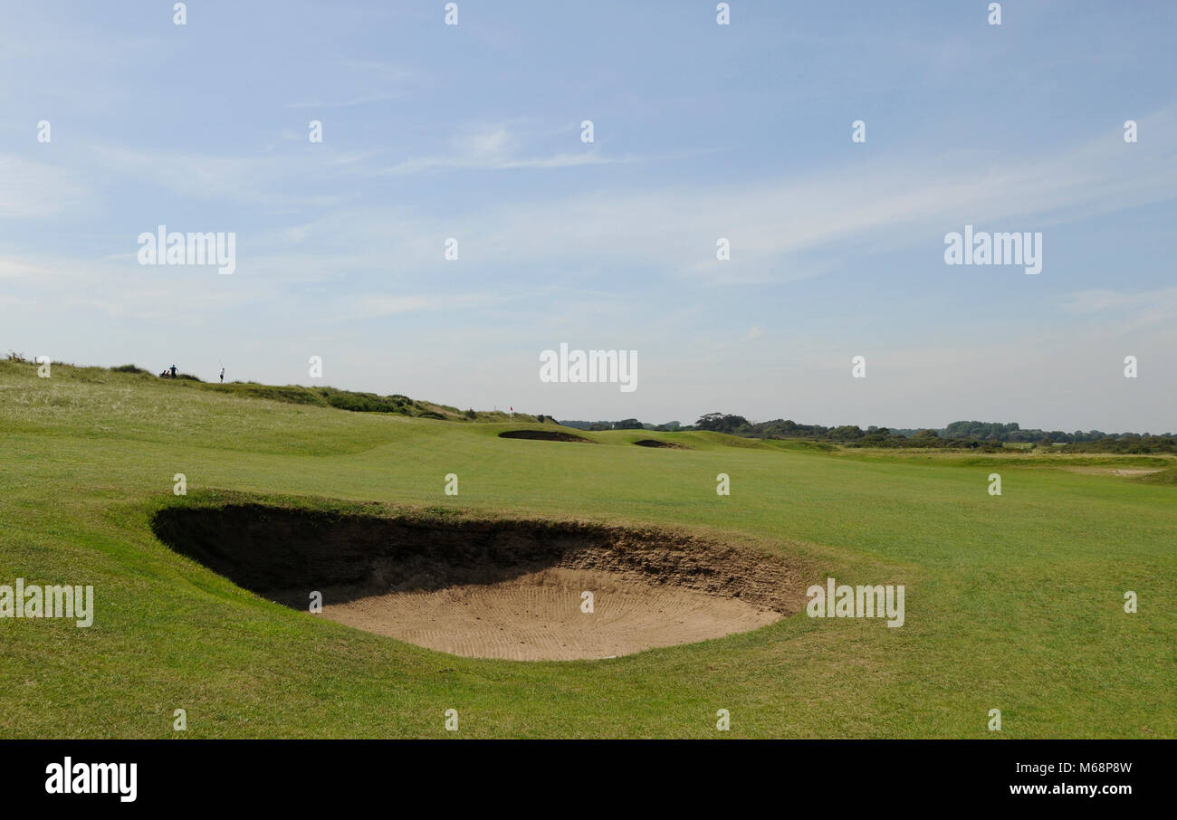Bunker on 2nd fairway hires stock photography and images Alamy