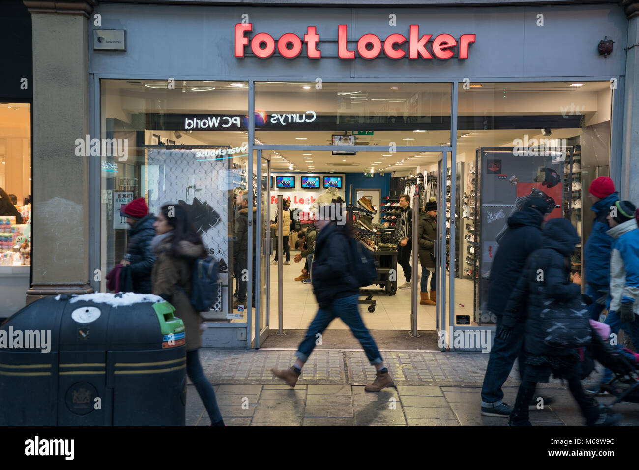 At foot locker in oxford street hi-res stock photography and images - Alamy