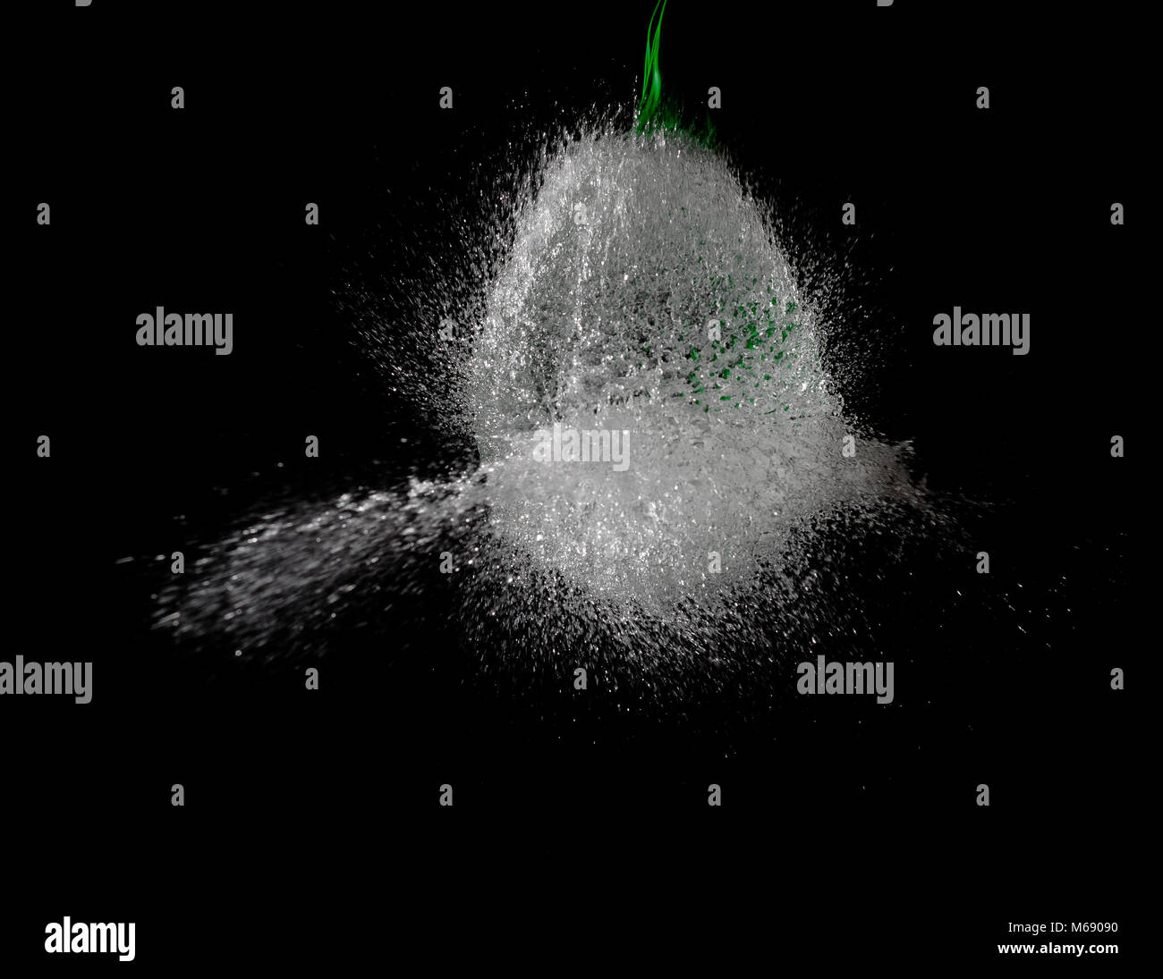 water balloon exploding Stock Photo Alamy