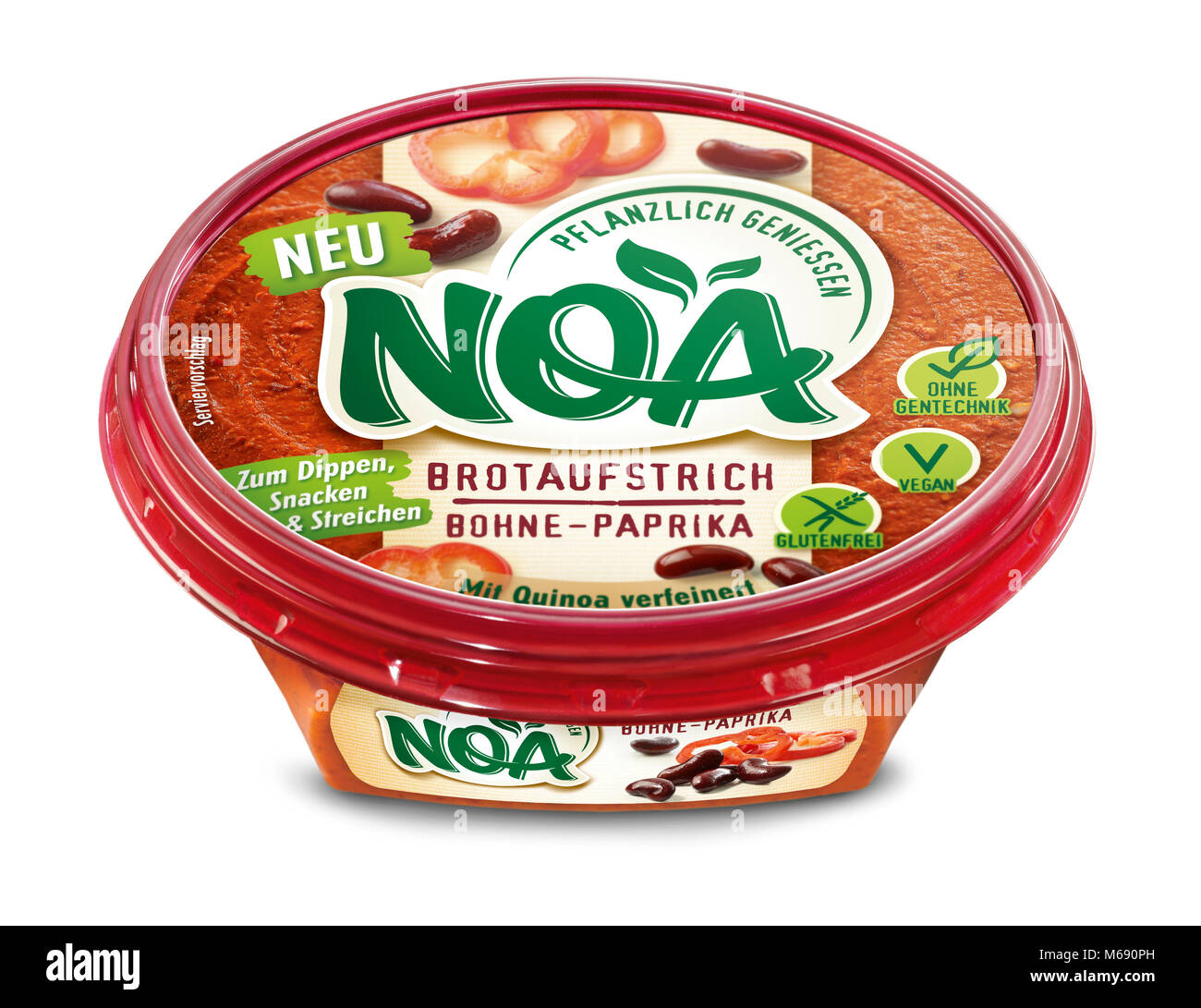 Bohne Paprika vonOben Stock Photo