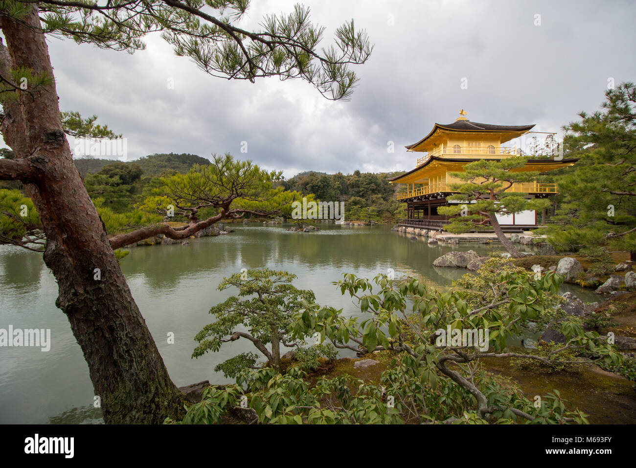 Kinkakuji, officially named Rokuonji, is a Zen Buddhist temple in