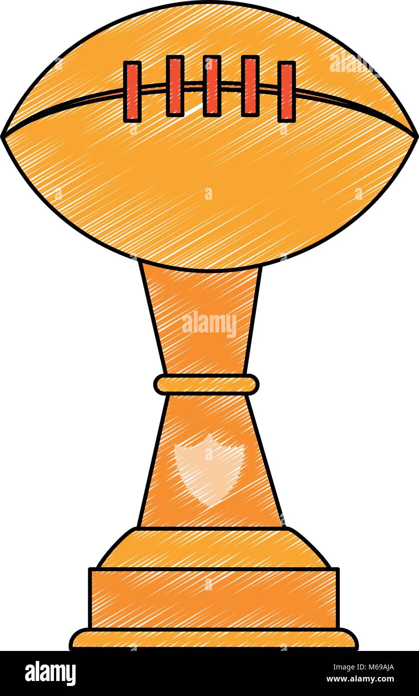 Football trophy cup Stock Vector Image & Art - Alamy