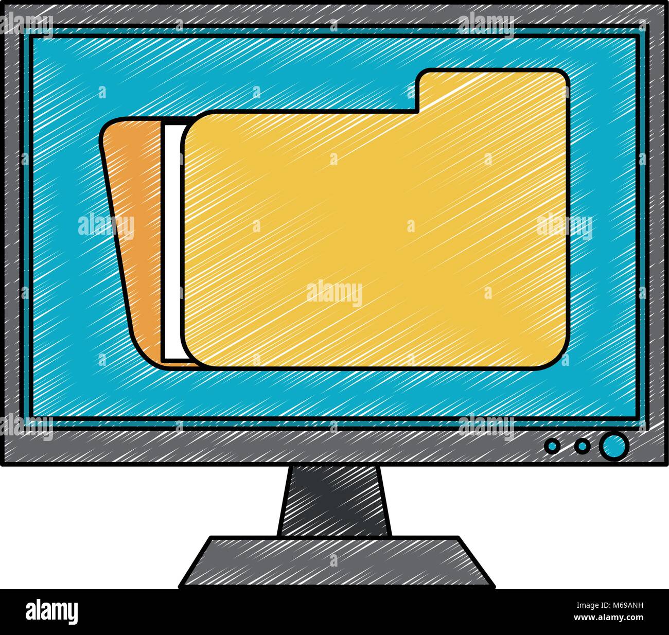 Computer screen symbol Stock Vector Image & Art - Alamy