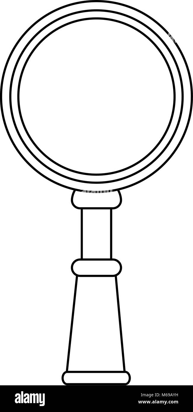 Magnifying glass tool Stock Vector Image & Art Alamy