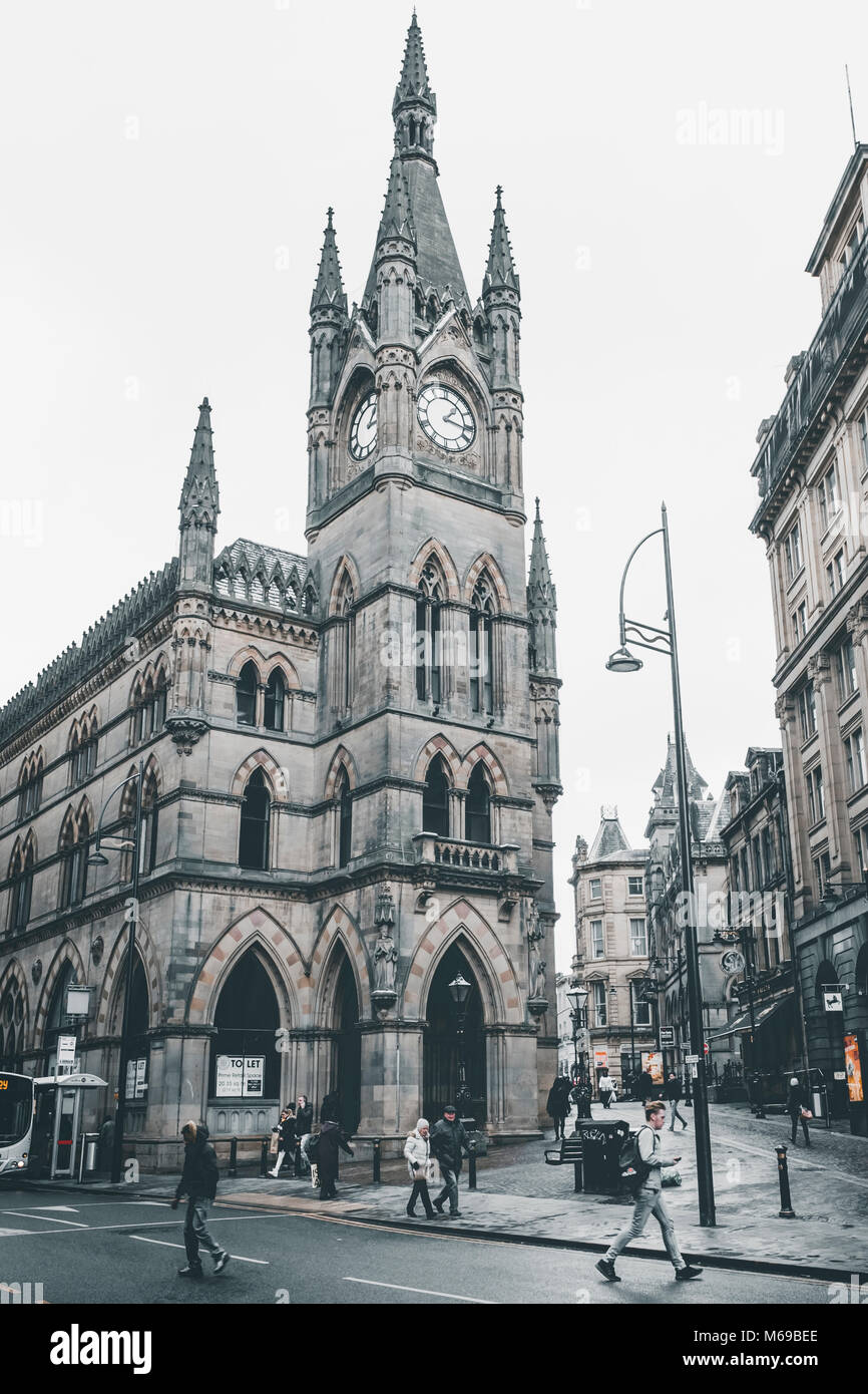 The Wool Exchange Building, Bradford, West Yorkshire, England Stock