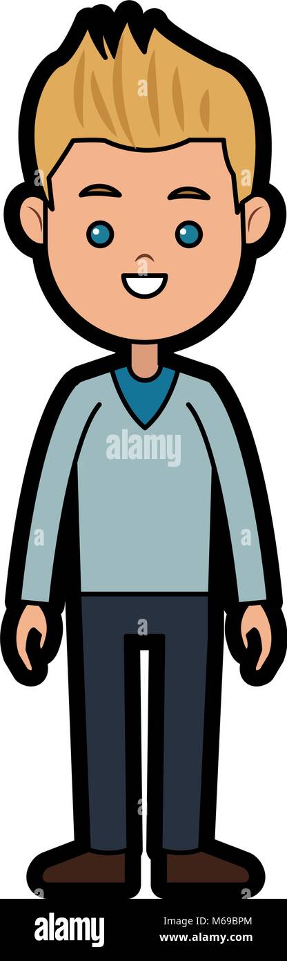 Cute boy cartoon Stock Vector Image & Art - Alamy