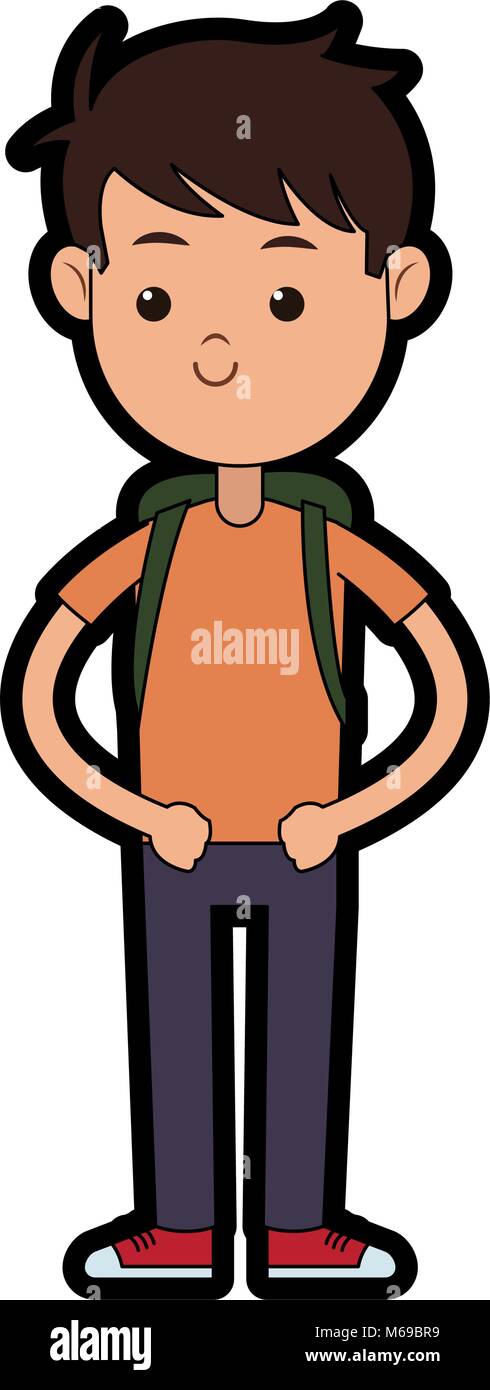 Cute boy cartoon Stock Vector Image & Art - Alamy