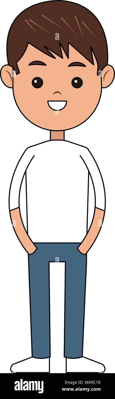 Cute boy cartoon Stock Vector Image & Art - Alamy