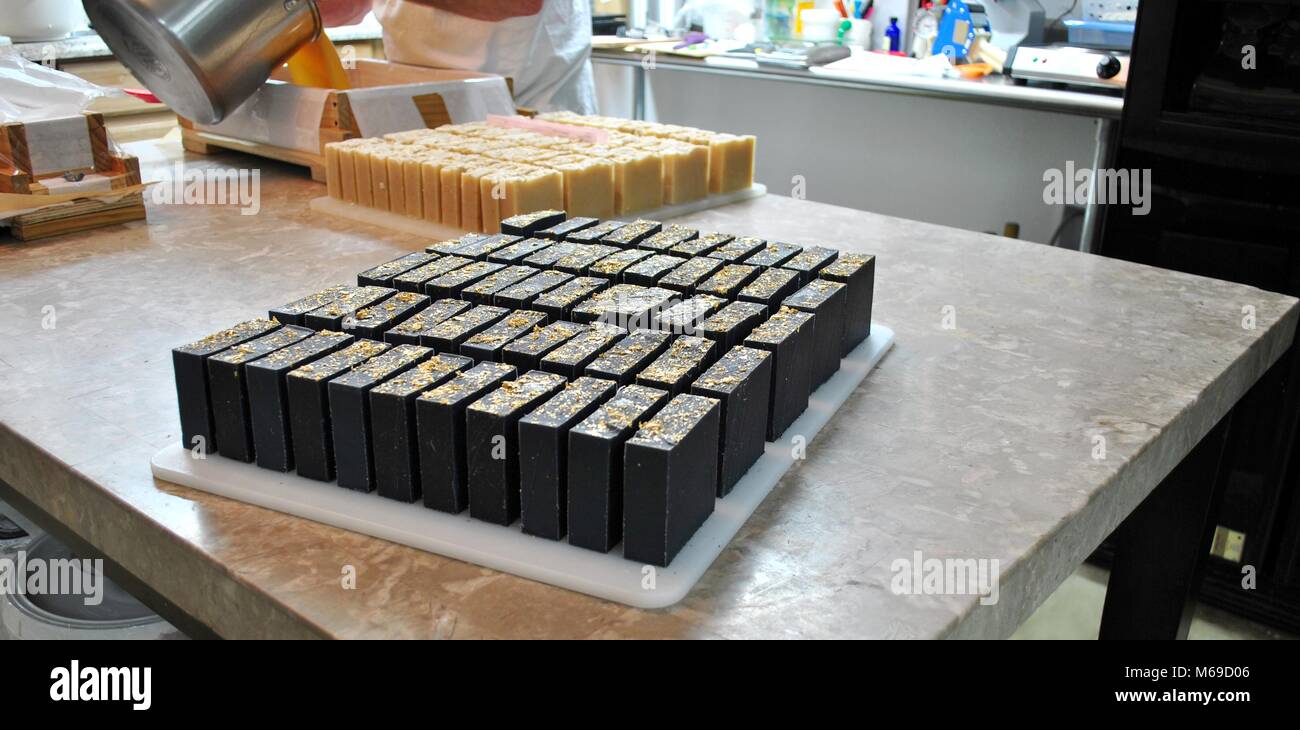 Handmade Soap Shop Stock Photo - Alamy