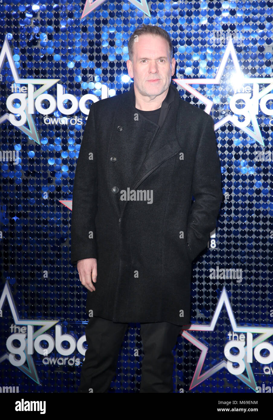 Chris moyles attending global awards hi-res stock photography and