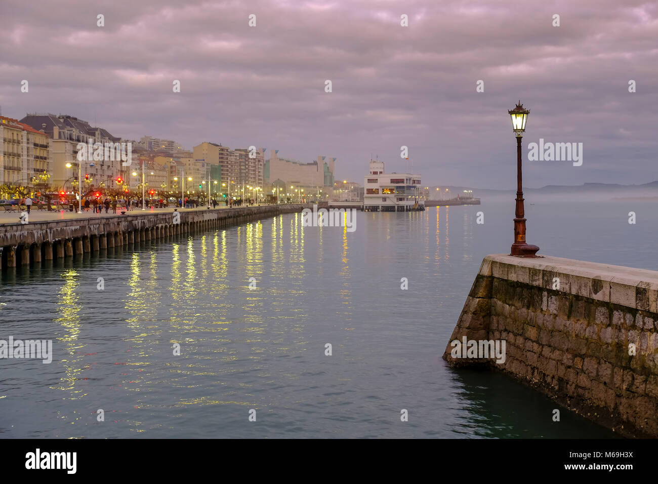 Bahia de Santander. Cantabrian Sea, Cantabria, Spain, Europe Stock Photo