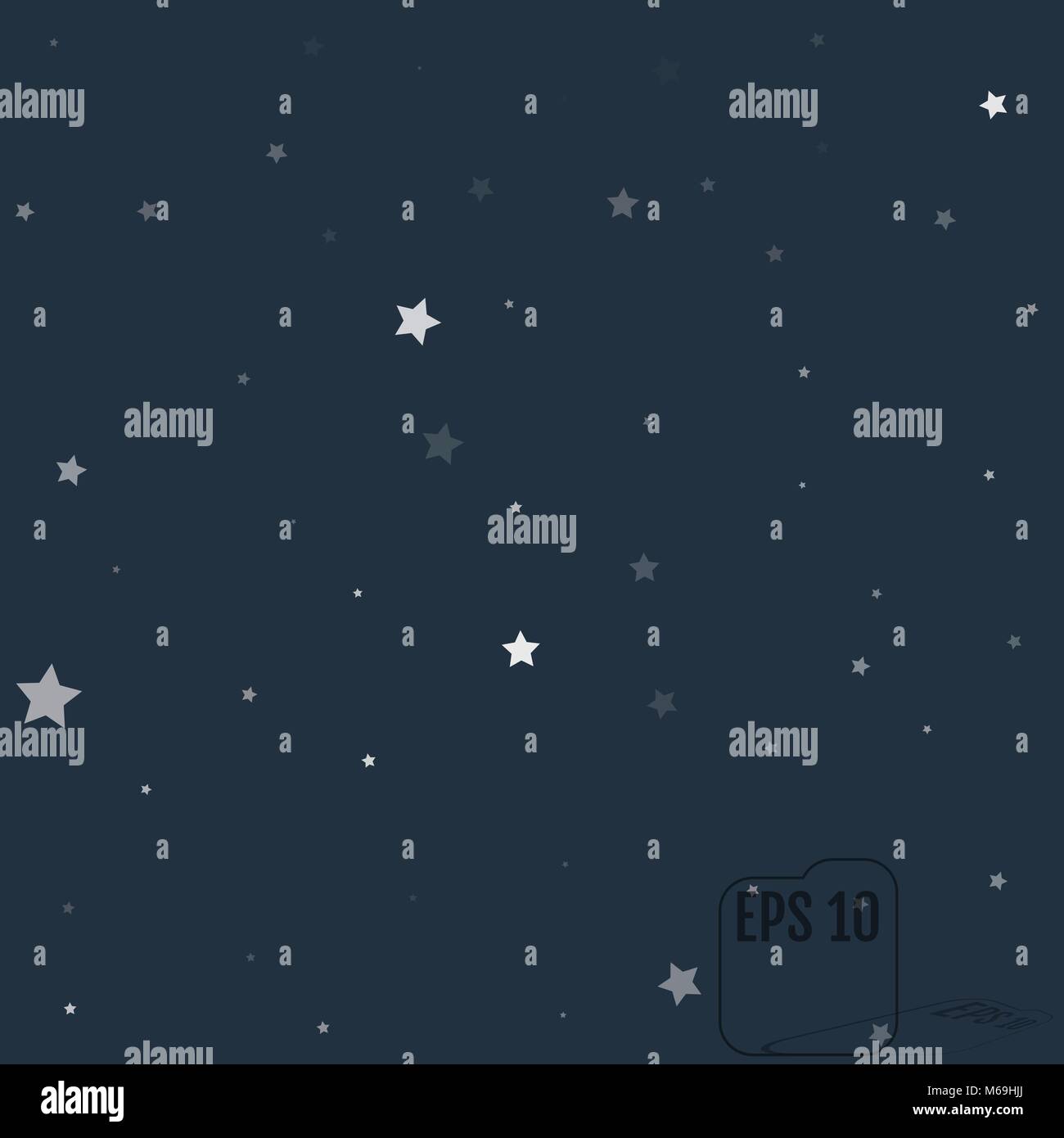 Silver glitter falling stars. Silver sparkle star on dark background.  Vector template for New year, Christmas, birthday, party, wedding, card,  invitat Stock Vector Image & Art - Alamy