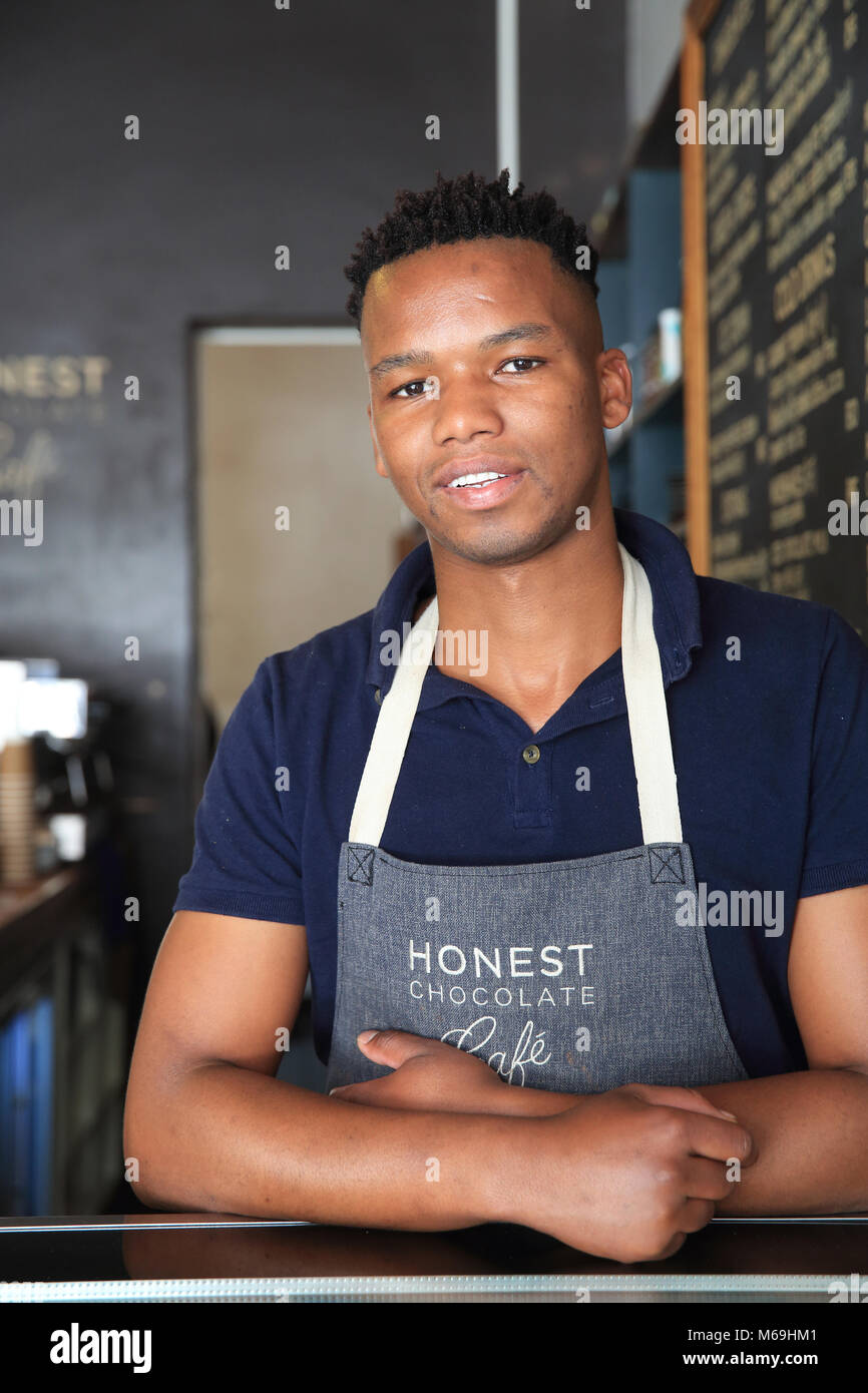 The Honest Chocolate Cafe on Wale Street in Cape Town, SA, a small