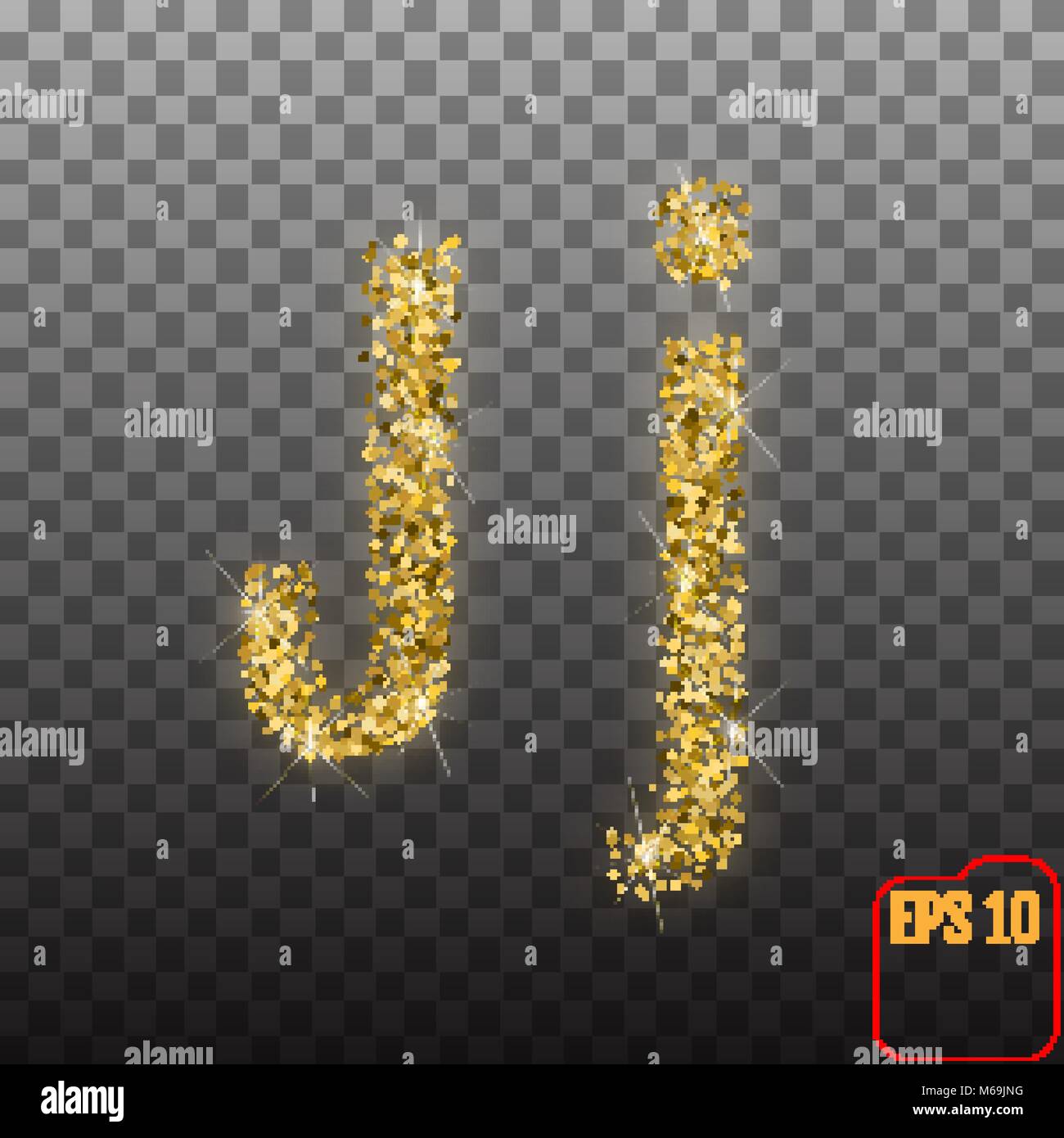 Metallic letter j Stock Vector Images - Alamy