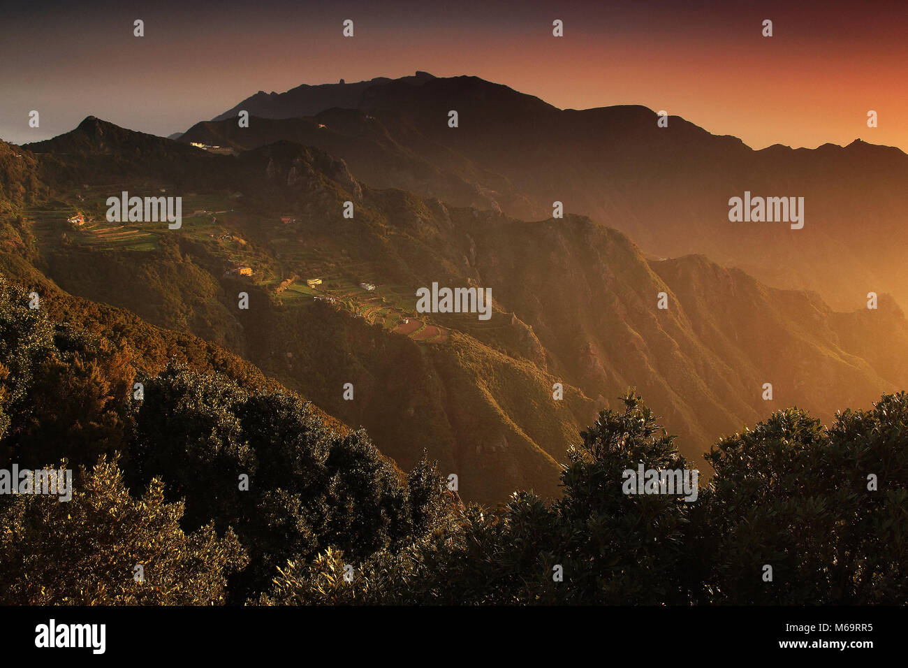 Canary Islands, Anaga Gebirge, Anaga Gebirge, Teneriffa, Spain Stock Photo