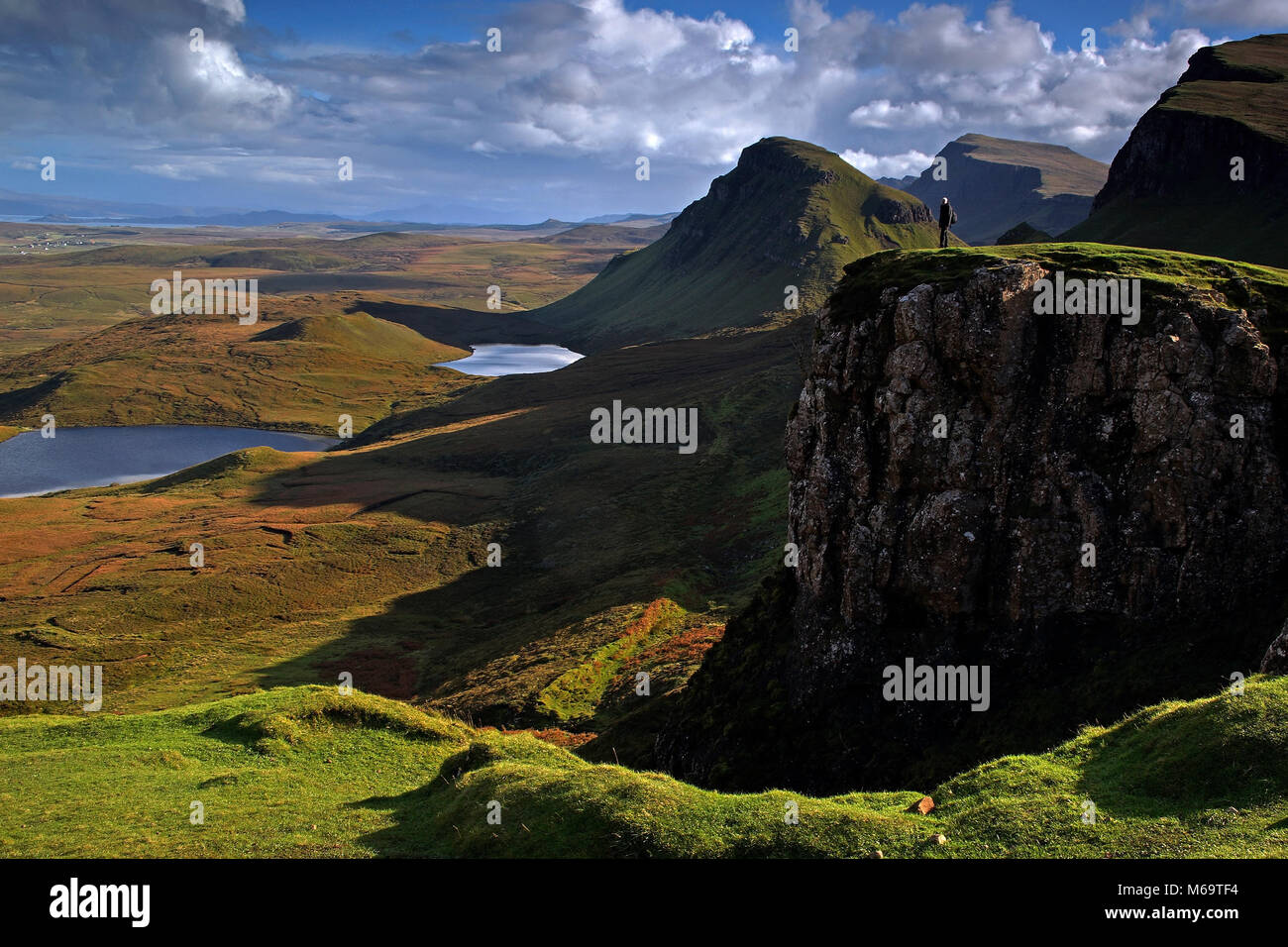 Scotland, Grossbritannien, Europa, Isle of Skye, The Quiraing, Stock Photo
