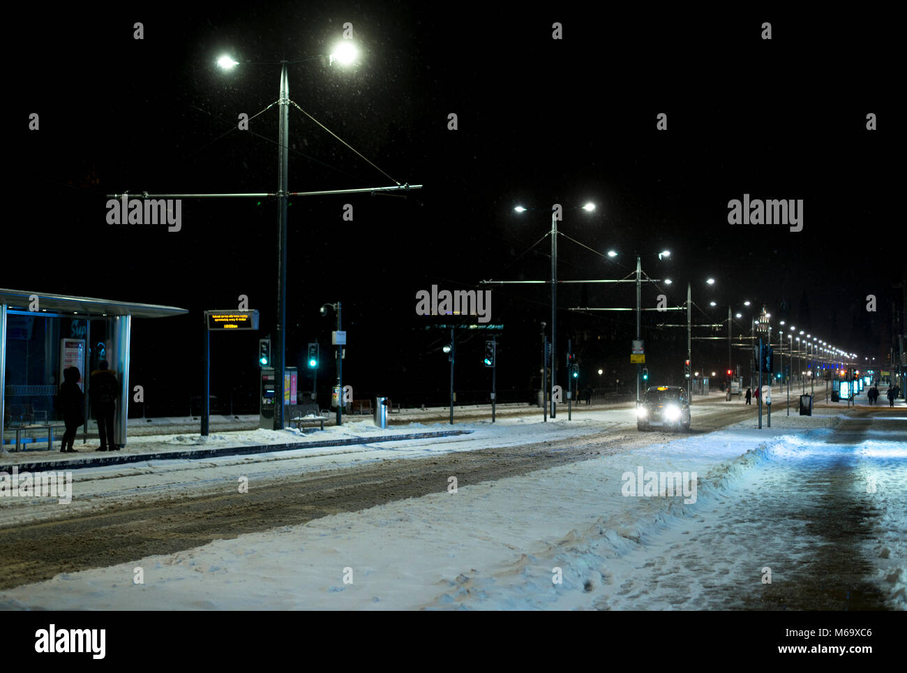 Heavy snowfall across parts uk hi-res stock photography and images - Alamy