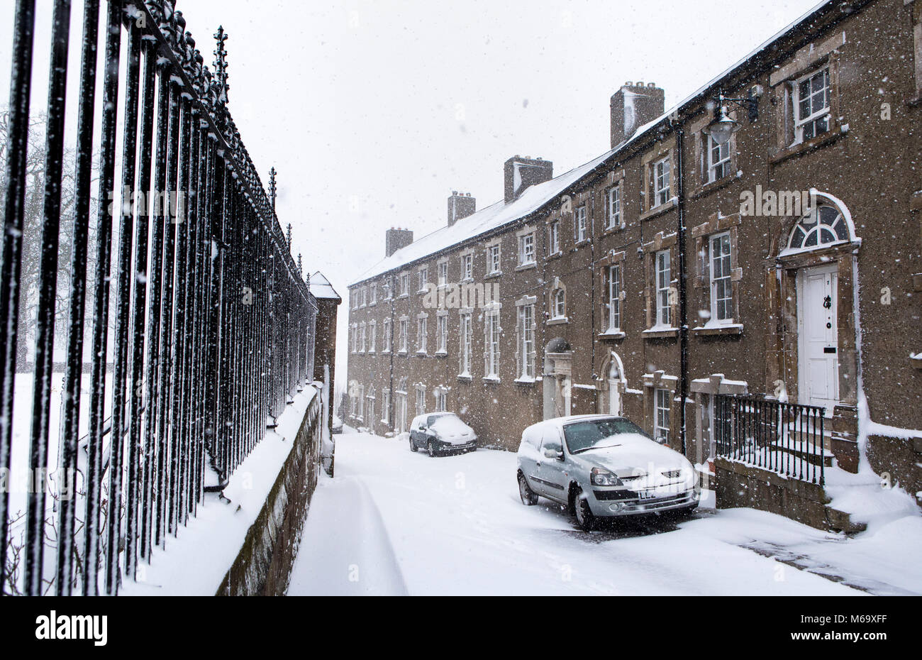Armagh, Northern Ireland. 1st Mar, 2018. Vicar's Hill, Armagh City