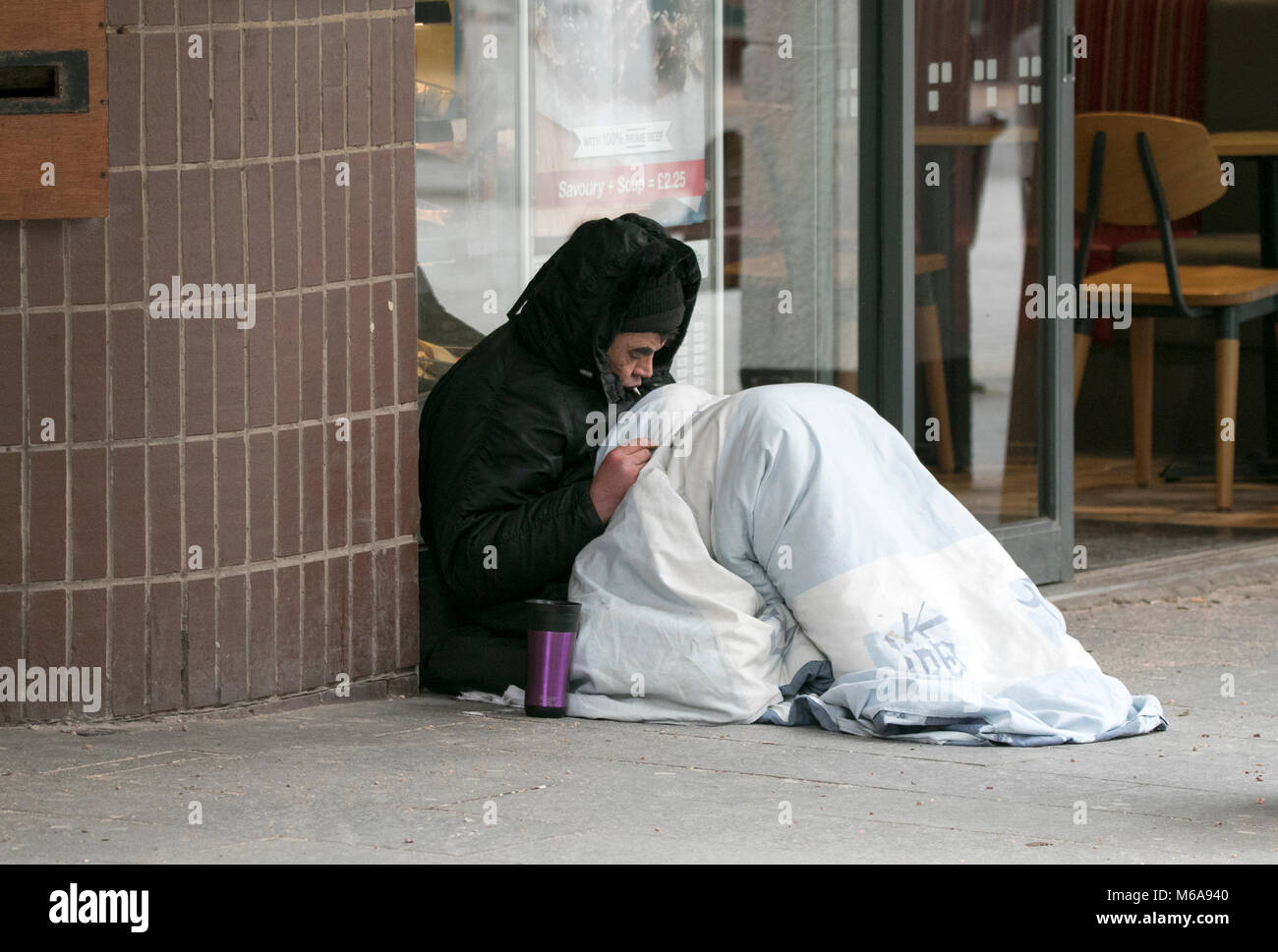 Homelessness blackpool hi-res stock photography and images - Alamy