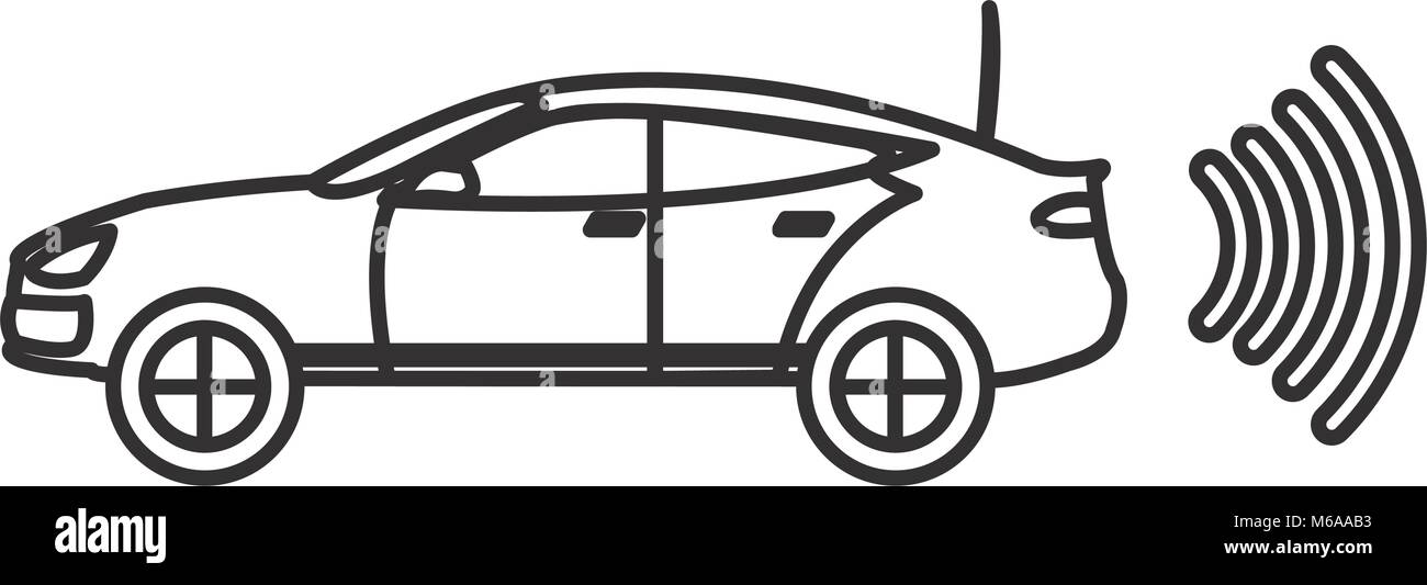 line vehicle transport with speed wheel drive Stock Vector Image & Art ...