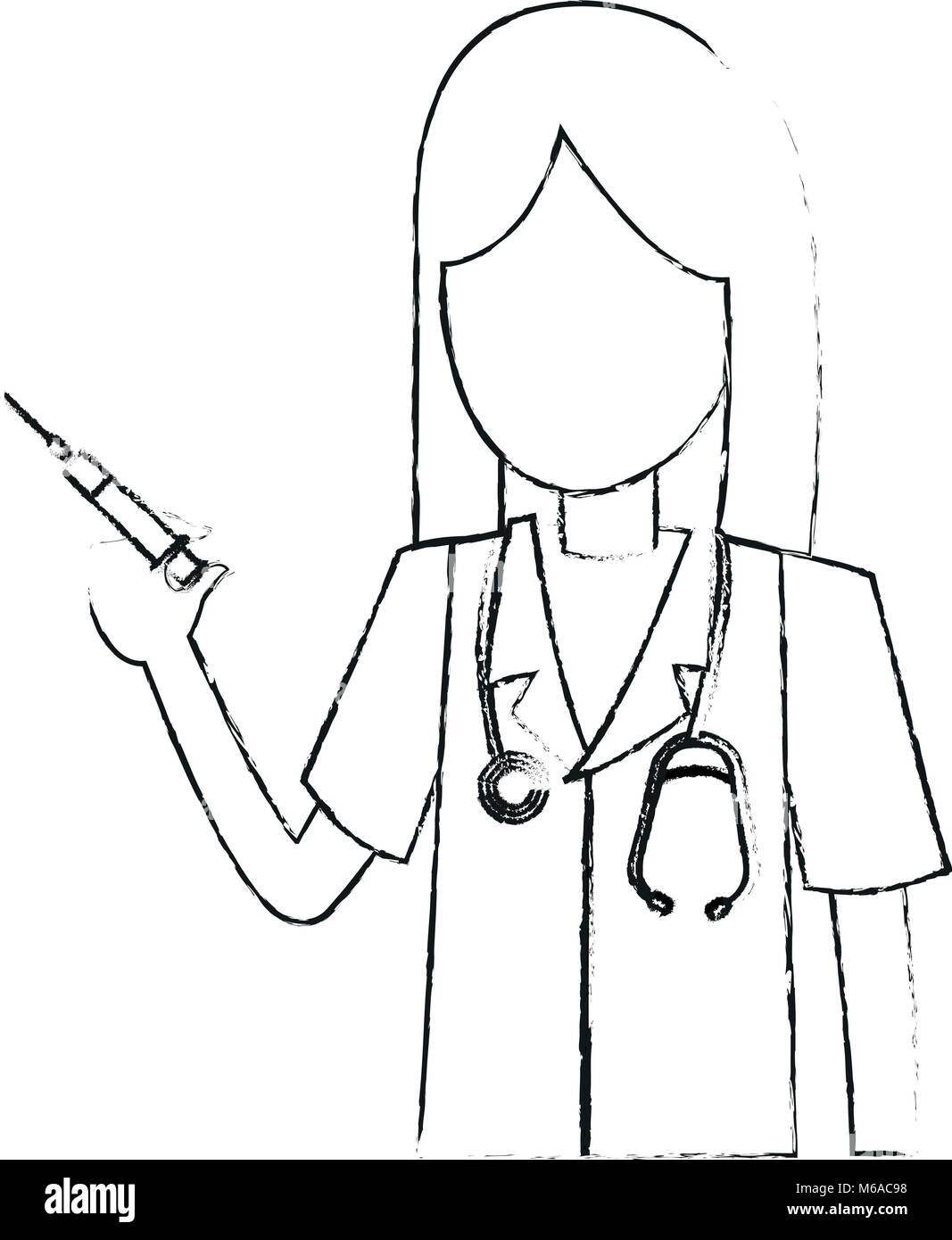 Woman doctor cartoon Stock Vector Image & Art - Alamy Woman doctor cartoon Stock Vector Image & Art - Alamy