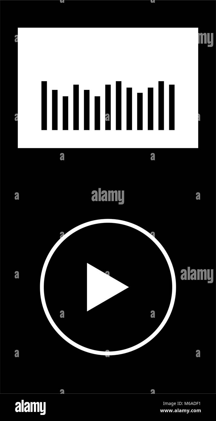 mp3 player icon Stock Vector Image & Art - Alamy