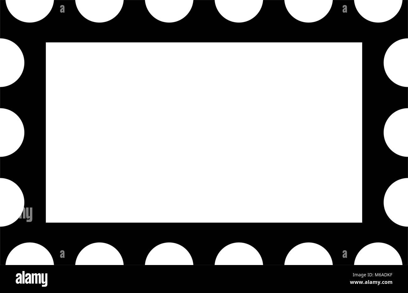 Post stamp frame icon Stock Vector Image & Art - Alamy