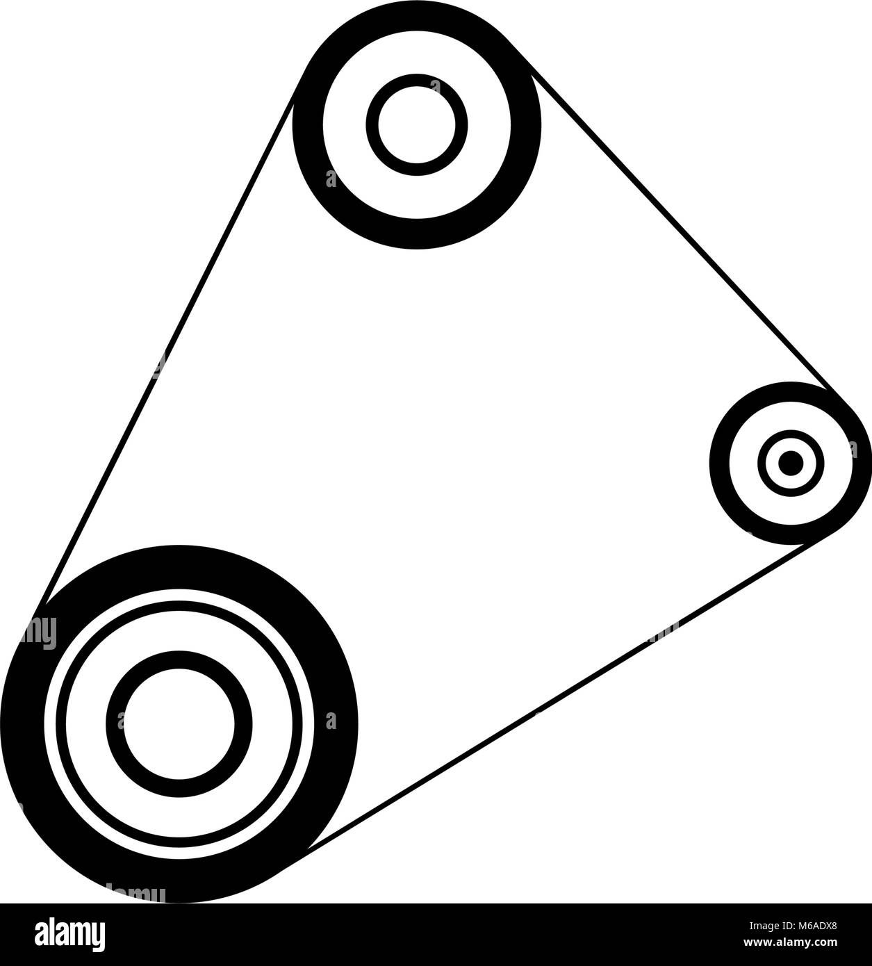 timing belt icon Stock Vector Image & Art - Alamy