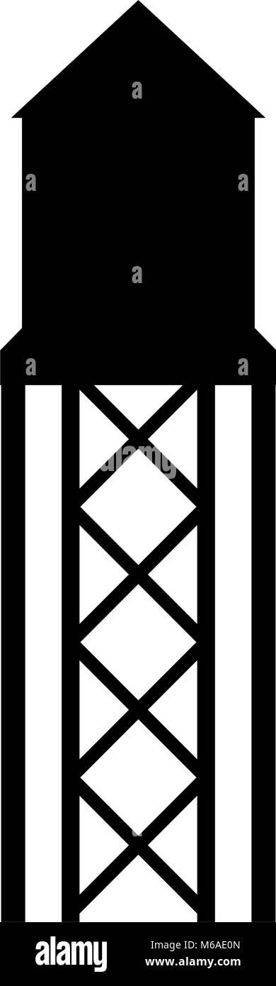 water tower icon Stock Vector Image & Art - Alamy