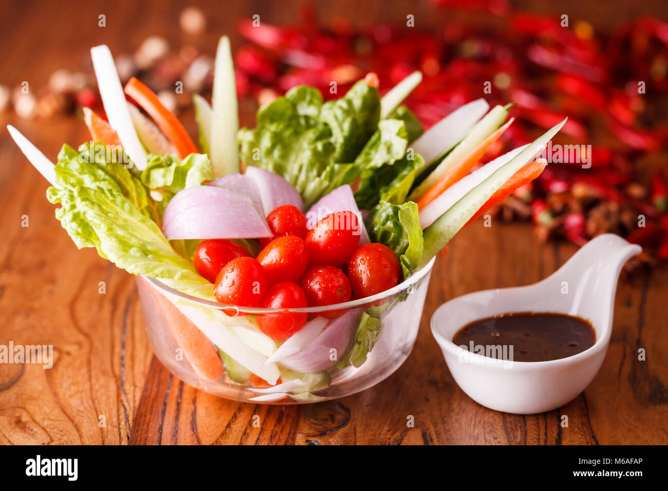 Vegetable assorted cold dishes Stock Photo Alamy