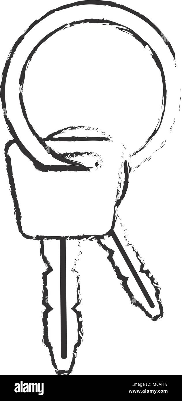 Driver unlock car Stock Vector Images Alamy