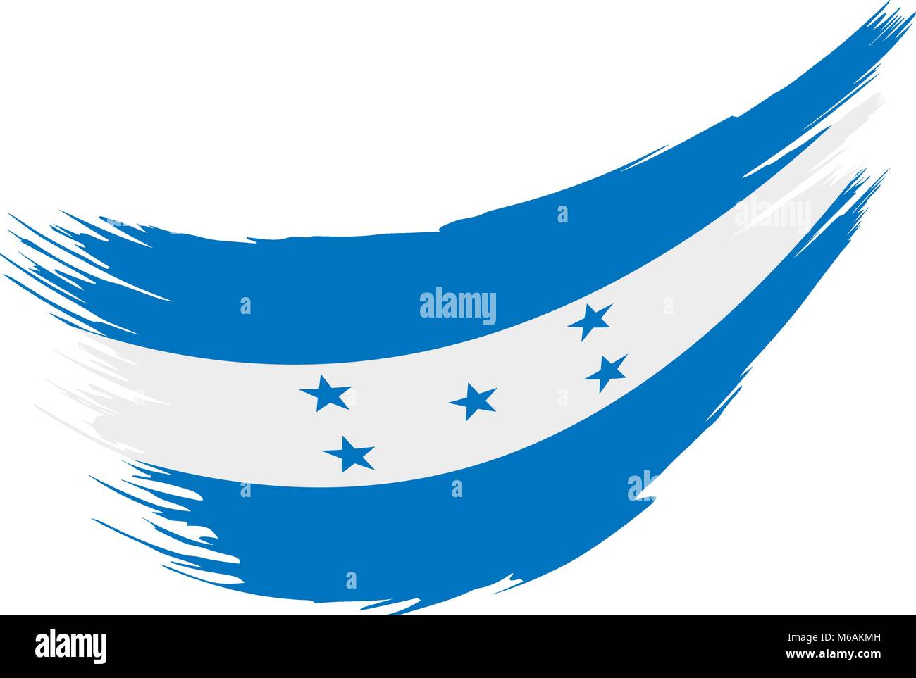 Honduras flag, vector illustration Stock Vector Image & Art Alamy