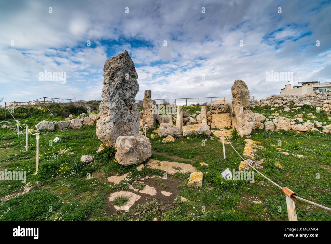 Skorba Temples, Malta, Europe. Stock Photo