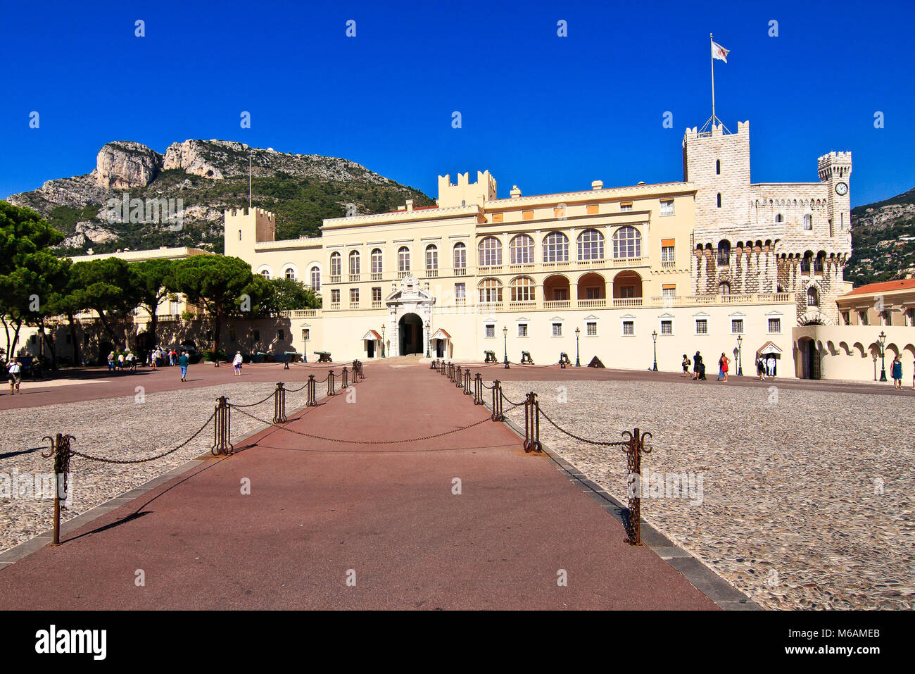 Monaco Royal Palace Stock Photo - Alamy