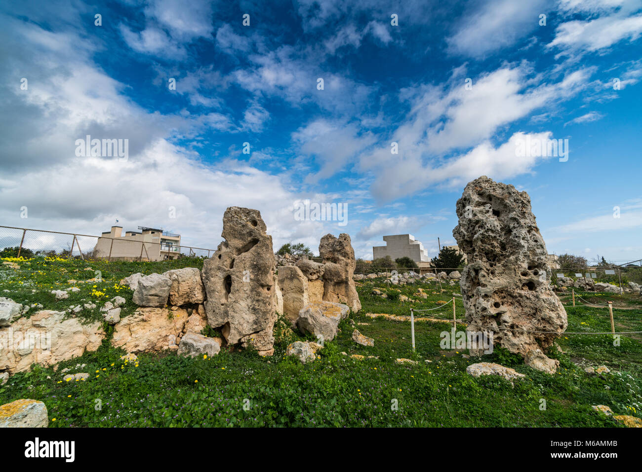 Skorba Temples, Malta, Europe. Stock Photo