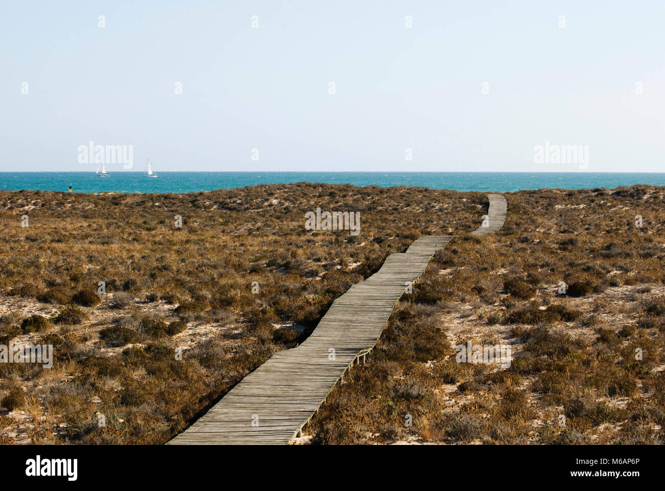 Horizon railing path way hi-res stock photography and images - Alamy
