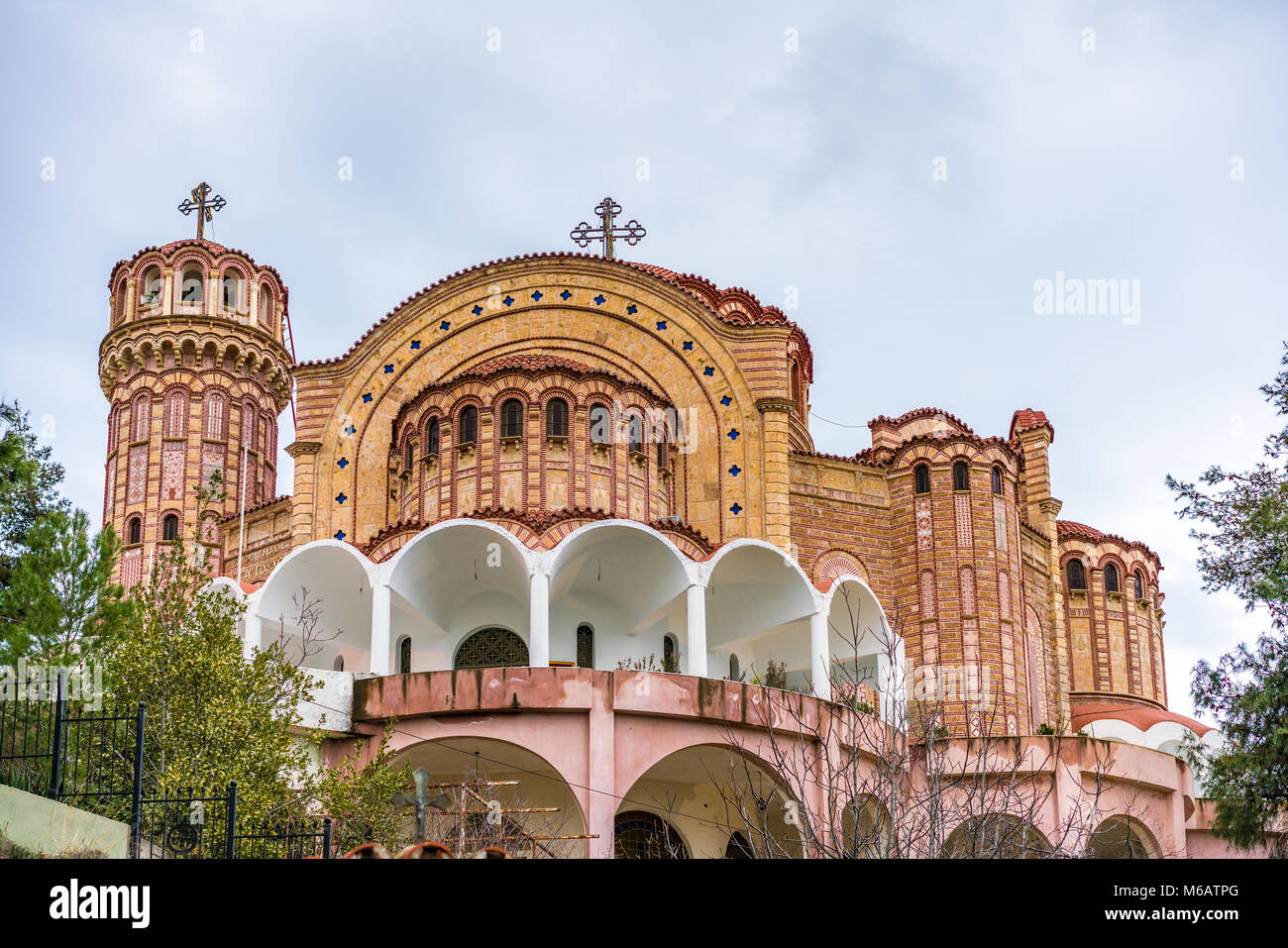 Saint Paul Church, Agios Pavlos, Thessaloniki, Greece Stock Photo