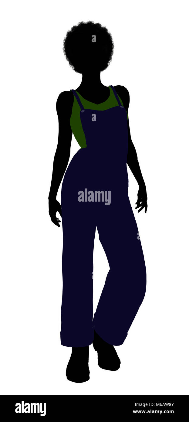 African American Female Silhouette