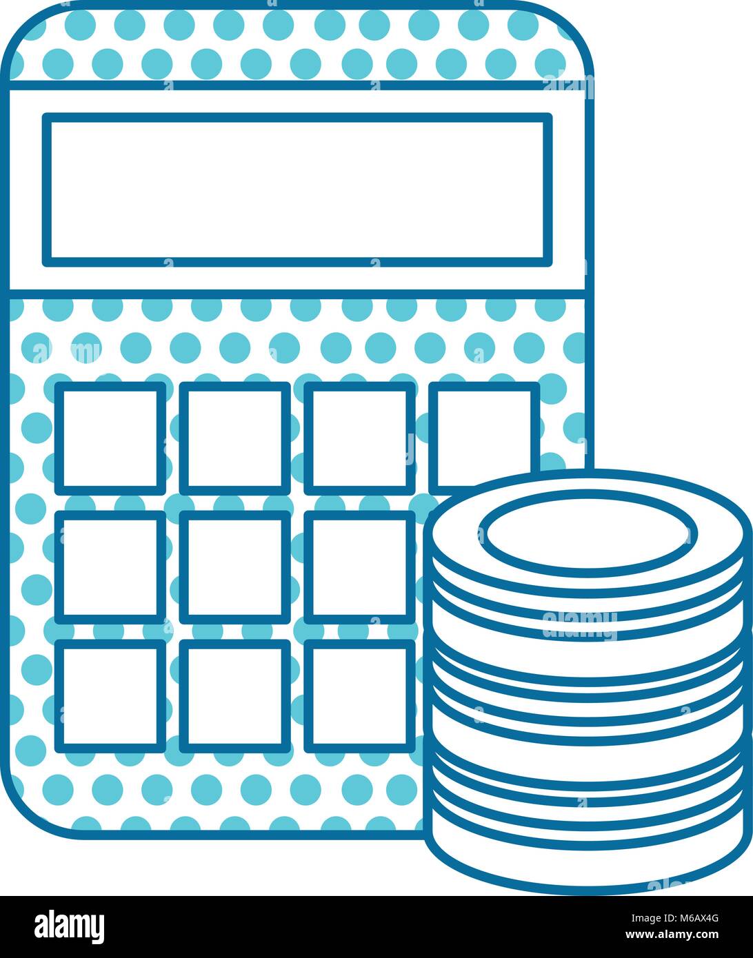 calculator math with hard disk Stock Vector Image & Art Alamy