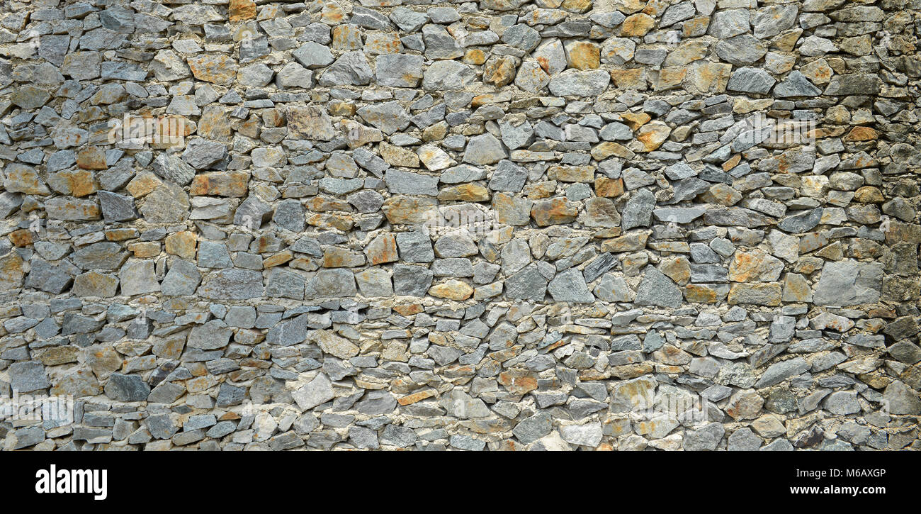 Stone background, texture of stone grey brick wall - material close-up ...
