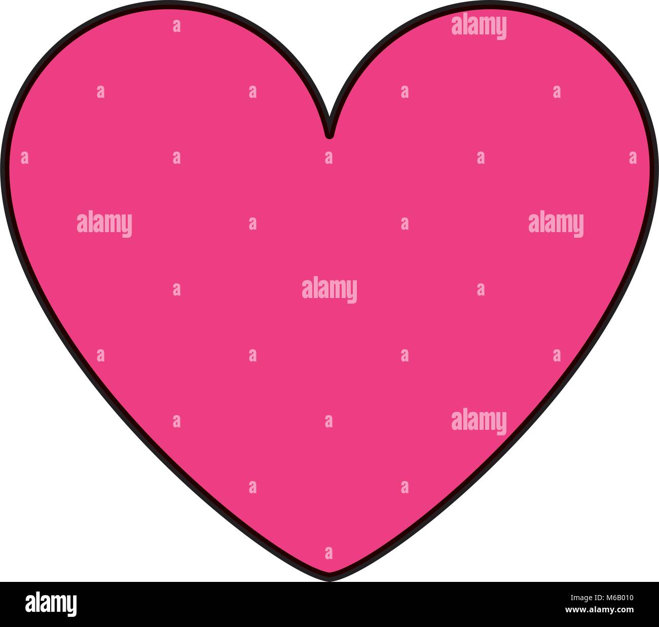 pink heart love romantic passion icon Stock Vector Image & Art - Alamy