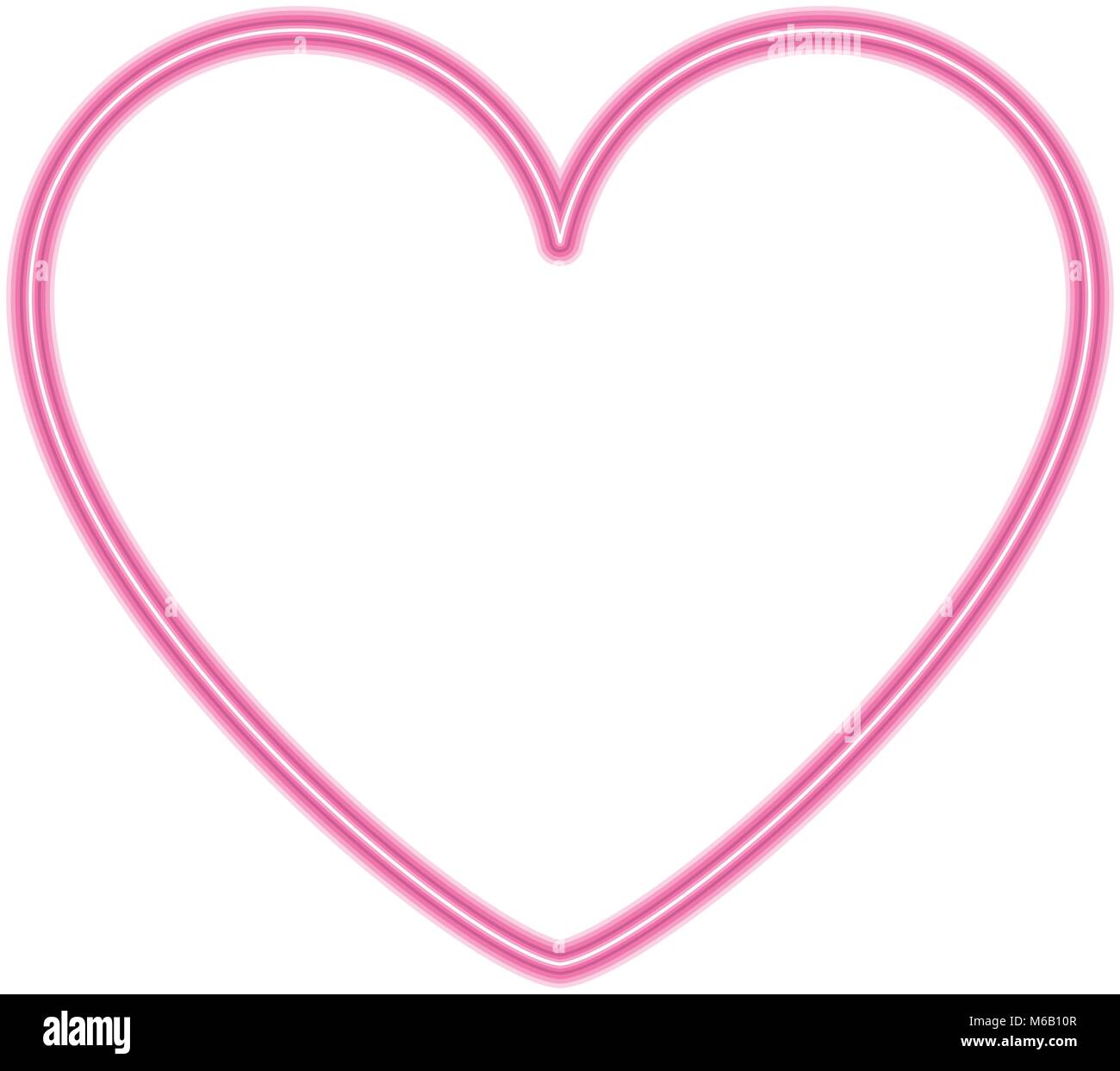 pink heart love romantic passion icon Stock Vector Image & Art - Alamy