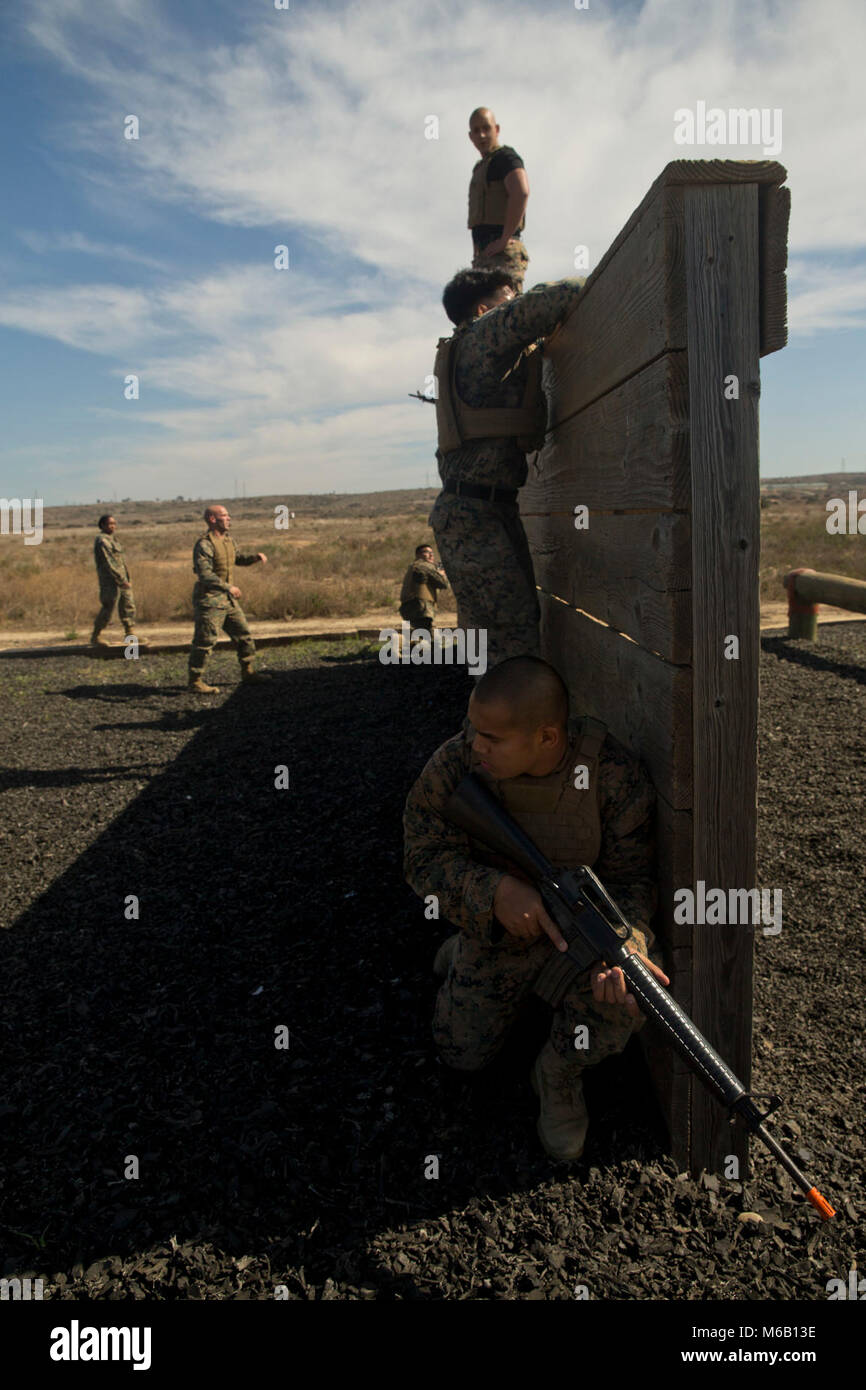 Marines with a Marine Corps Martial Arts Program Instructor Course
