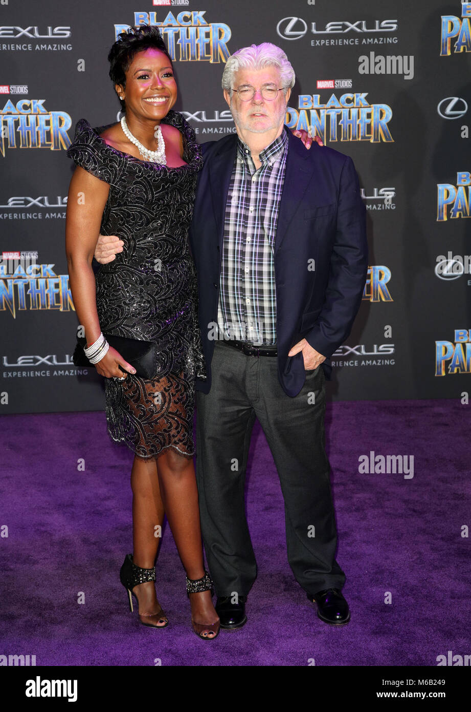 Celebrities attend World Premiere of Marvel Studios Black Panther at