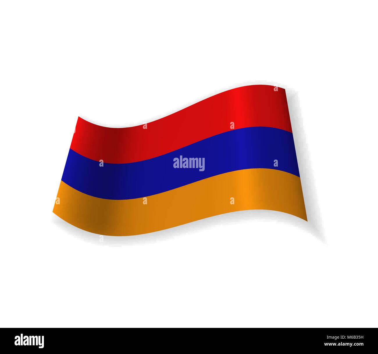 The Flag Of Armenia Stock Vector Image & Art - Alamy